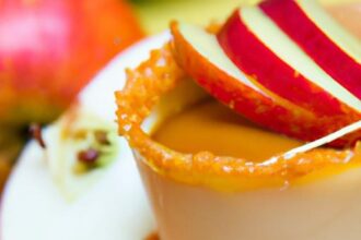 Sweet Layers Unveiled: The Salted Caramel Apple Parfait