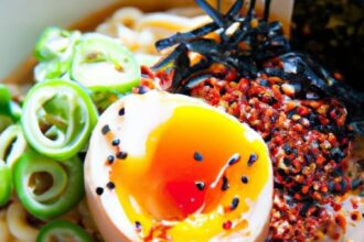 Fiery Flavors: Crafting Spicy Miso Ramen with Perfect Egg