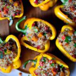 Nutritious Quinoa-Stuffed Peppers: A Colorful Feast