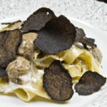 Savor Black Truffle Tagliatelle in Silky Porcini Cream