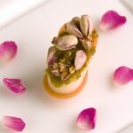 Delicate Pistachio Financiers Paired with Rosewater Gelée