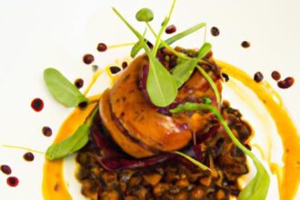 Elevate Plant-Based Dining: Lentil Foie Gras with Port Reduction
