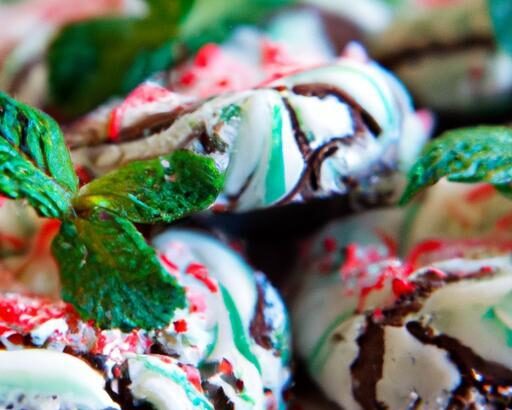 Minty Magic: The Ultimate Peppermint Chocolate Crinkle Cookies