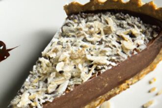 Decadent Almond Butter Chocolate Tart: A Nutty Delight