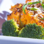 Savor Cauliflower Steak with Zesty Romesco Sauce Delight