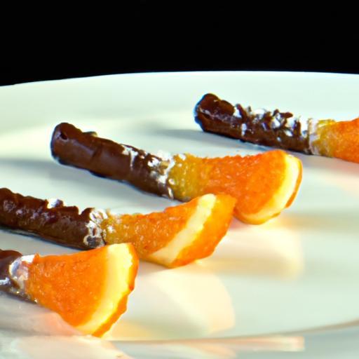 Zesty Delights: The Art of Chocolate-Dipped Orange Peel