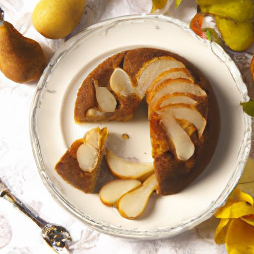 Warm Spiced Pear and Almond Cake: A Cozy Autumn Treat