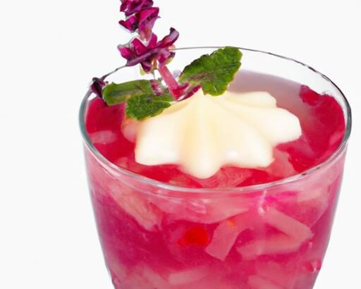 Rhubarb & Strawberry Verrine: A Refreshing Elderflower Cream Delight
