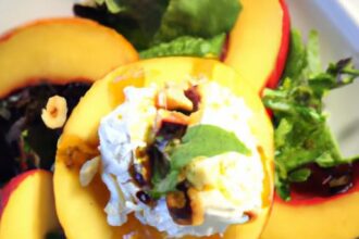 Savor Summer: The Ultimate Grilled Peach & Burrata Salad