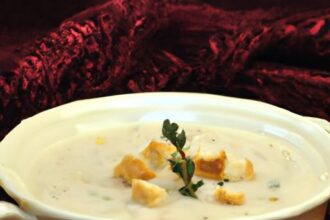 Velvety Greek Avgolemono Soup: Tangy Tradition in a Bowl