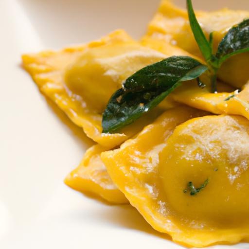 Butternut Squash Ravioli in Luscious Sage Brown Butter