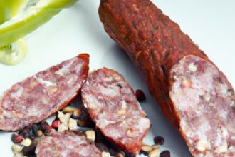 Saucisson Sec with Black Pepper: A Peppery French Delight