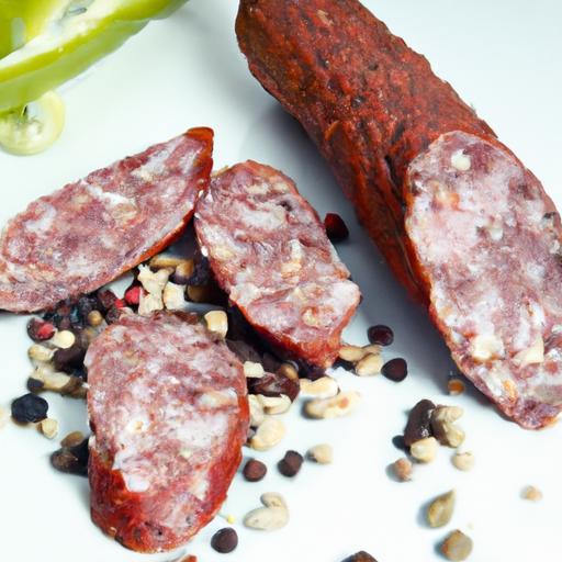 Saucisson Sec with Black Pepper: A Peppery French Delight
