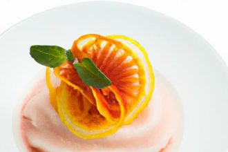 Chill Your Tastebuds: Negroni Sorbet with Zesty Orange Twist