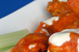 Buffalo Chicken Wings with Classic Blue Cheese Dip Guide