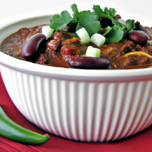 Savory Turkey Chili with a Rich Twist of Dark Chocolate