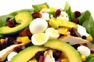 Cobb Salad Bowl: A Colorful Crunch of Classic Flavor