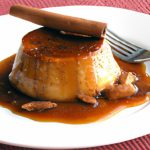 Cinnamon Flan Delight: Sugar-Free Caramel Sauce Twist