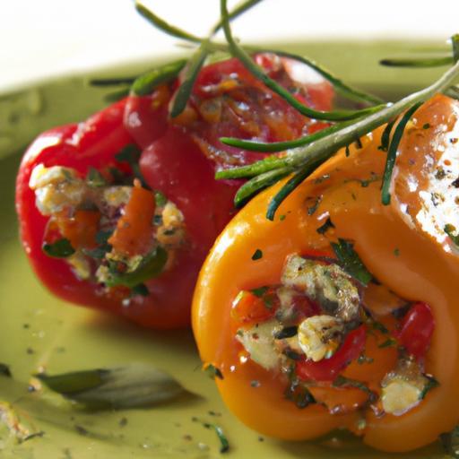 Zesty Almond Ricotta Stuffed Peppadews: A Flavorful Treat