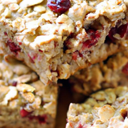 Deliciously Chewy White Chocolate Cranberry Oatmeal Bars