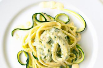 Zucchini Noodle Alfredo: A Creamy, Guilt-Free Delight