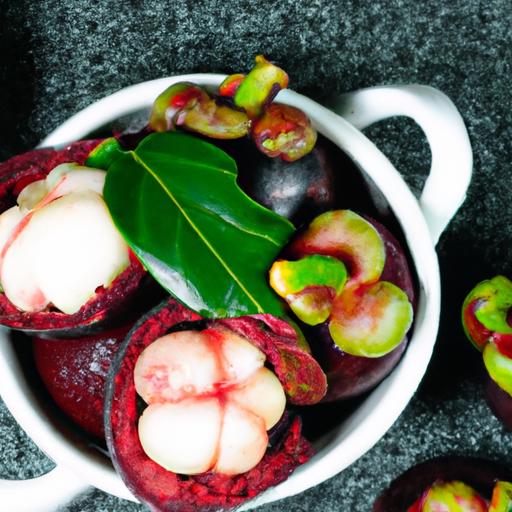 Mangosteen ‍&⁣ Lychee Luxury: Exotic Fruits Redefined
