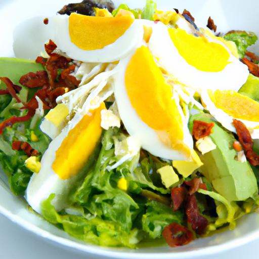 cobb Salad Bowl:⁢ A Classic Crunch⁤ with Fresh Flavor Burst