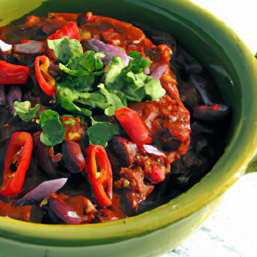 Savory Turkey Chili with a Rich Twist of Dark Chocolate
