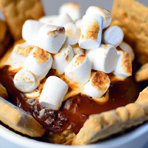 Decadent S'mores Dip with Golden ⁣Toasted Marshmallows