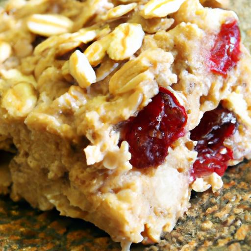 deliciously Chewy White Chocolate Cranberry Oatmeal Bars