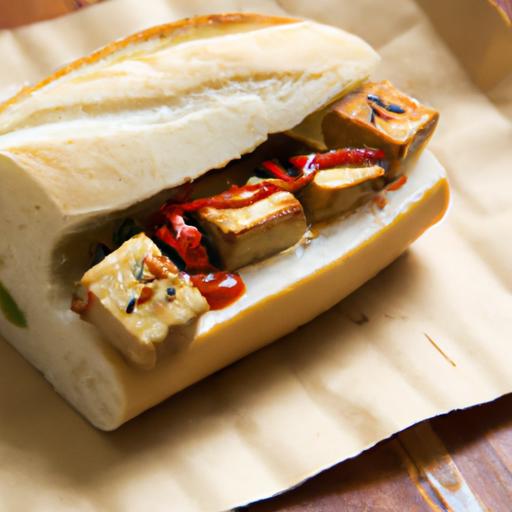 Fiery Flavors: How to Make Spicy Grilled Tofu Banh Mi