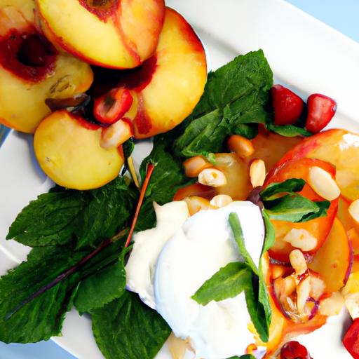 Savor Summer: The Ultimate Grilled Peach & Burrata Salad