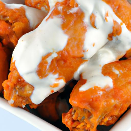 Buffalo Chicken Wings with Classic Blue Cheese dip Guide