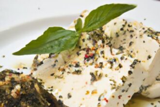 Unlock Bold Flavors: Marinated Tofu “Feta” with Oregano