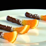 Zesty Delights: The Art of Chocolate-Dipped Orange Peel