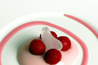 Molecular Raspberry Spheres: Exploring Vanilla Foam Magic