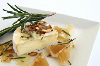 Decadent Delight: Coconut Milk Brie Infused with Truffle Oil