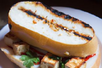Fiery Flavors: How to Make Spicy Grilled Tofu Banh Mi