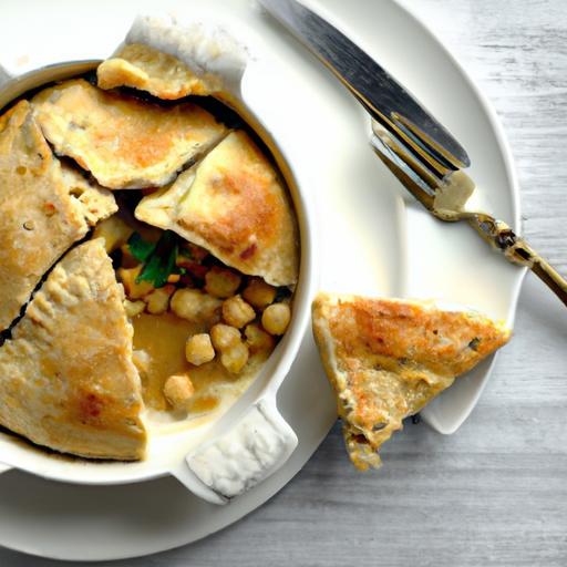 Hearty Chickpea Pot Pie: A Cozy Twist on Classic Comfort