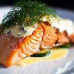 Savor Cedar-Plank Salmon with Zesty Dill Butter Bliss