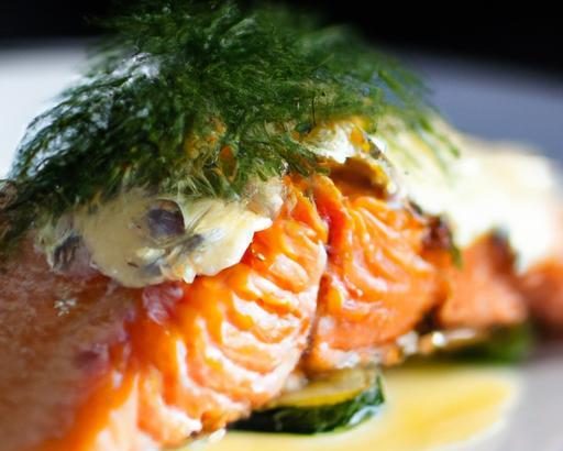 Savor Cedar-Plank Salmon with Zesty Dill Butter Bliss