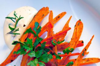 Fiery Flavors: Roasted Heirloom Carrots with Harissa Yogurt