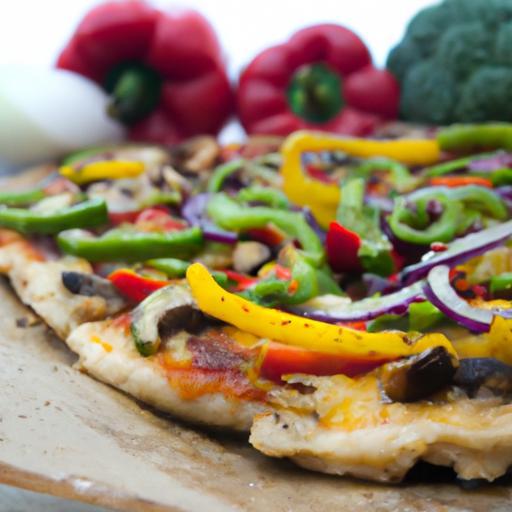 Savor Flatbread Pizza Loaded with Flavorful Grilled Veggies