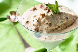 Refreshing Mint Chocolate Chip Nice Cream: A Guilt-Free Treat
