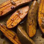 Sweet Serenity: Grilled Sweet Potatoes with Cinnamon Honey
