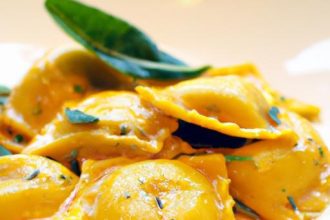 Savory Butternut Squash Ravioli in Sage Brown Butter Bliss