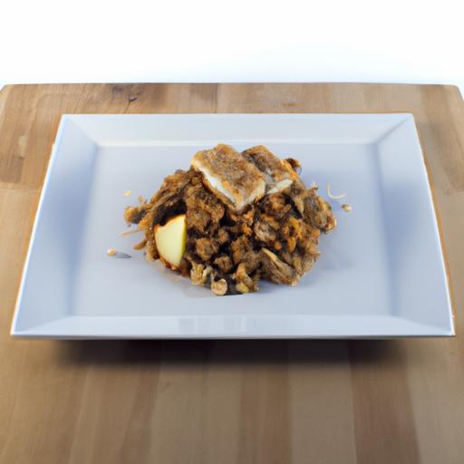 Sweet Meets Savory: Caramelized Banana with Peanut Butter Powder