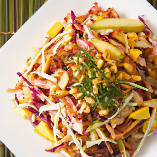 Savory BBQ Jackfruit Salad: A Plant-Based Flavor Feast