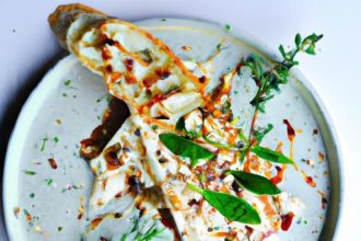 Decadent Coconut Milk Brie Drizzled with Truffle Oil Bliss