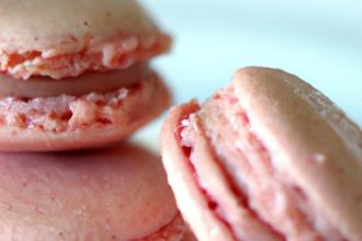 Delightful Almond Flour Macarons with Raspberry Filling